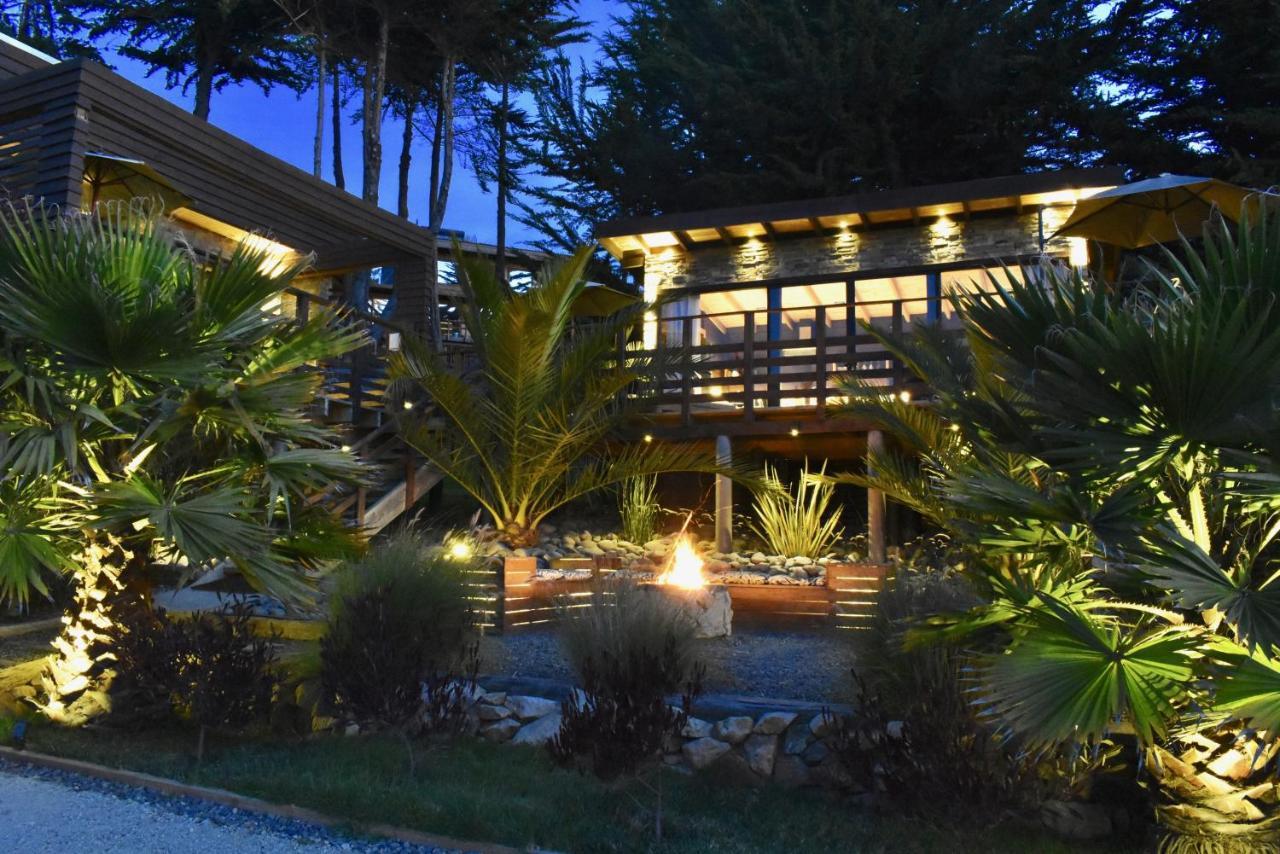 ---- Escapada De Lujo Para Dos ---- Casa Boutique Privada - Vistas Al Oceano - Parrilla Y Fogon En Quincho Privado - Insumos Desayuno - Tu Estadia Incluye Gratis 1 Sesion De Hidromasaje & Cromoterapia Bajo Las Estrellas En Jacuzzi Privado (Adults Onl Pichilemu Eksteriør billede