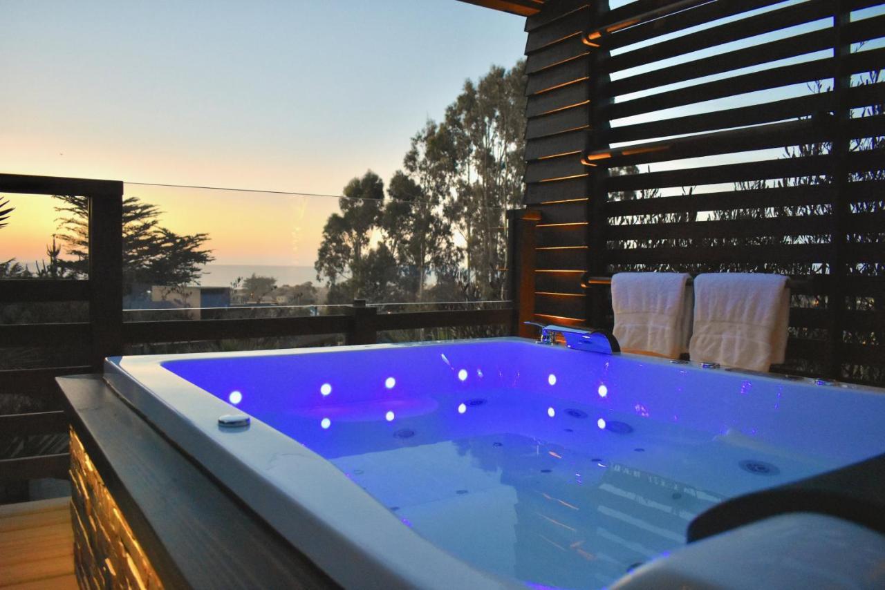 ---- Escapada De Lujo Para Dos ---- Casa Boutique Privada - Vistas Al Oceano - Parrilla Y Fogon En Quincho Privado - Insumos Desayuno - Tu Estadia Incluye Gratis 1 Sesion De Hidromasaje & Cromoterapia Bajo Las Estrellas En Jacuzzi Privado (Adults Onl Pichilemu Eksteriør billede