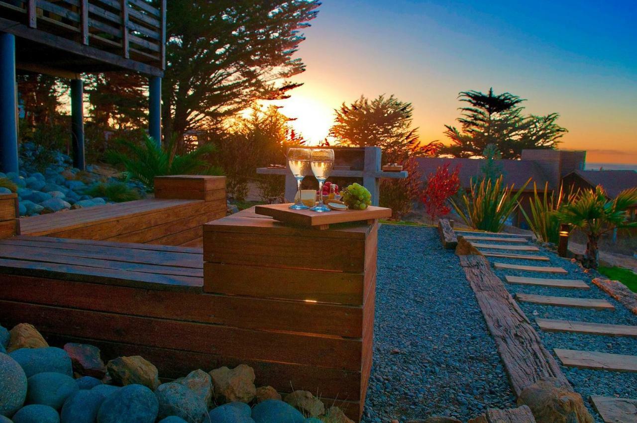 ---- Escapada De Lujo Para Dos ---- Casa Boutique Privada - Vistas Al Oceano - Parrilla Y Fogon En Quincho Privado - Insumos Desayuno - Tu Estadia Incluye Gratis 1 Sesion De Hidromasaje & Cromoterapia Bajo Las Estrellas En Jacuzzi Privado (Adults Onl Pichilemu Værelse billede